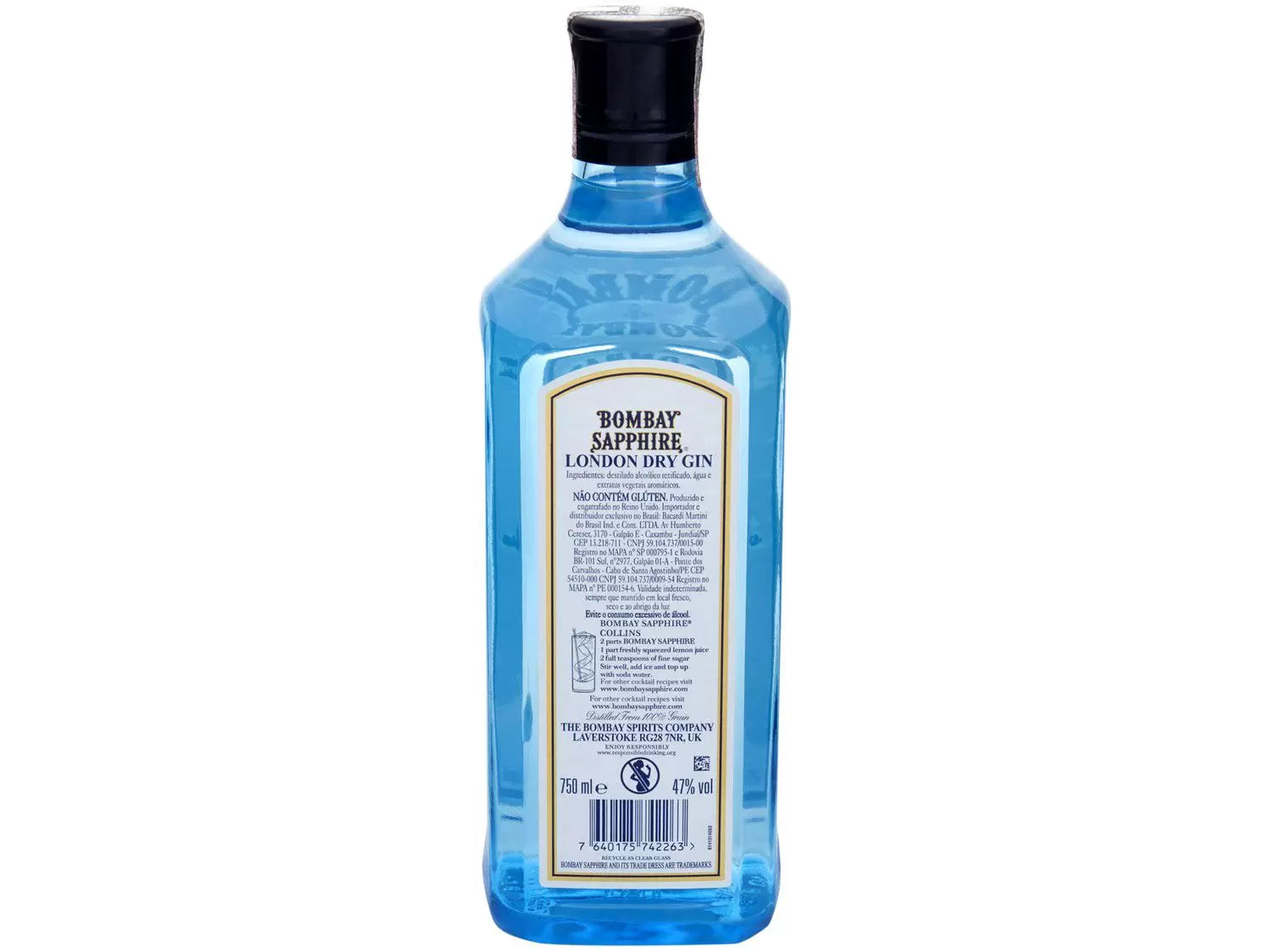 Gin Bombay Sapphire London Dry 750ml
