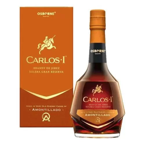 Brandy carlos amontillado 700ml - Carlos I