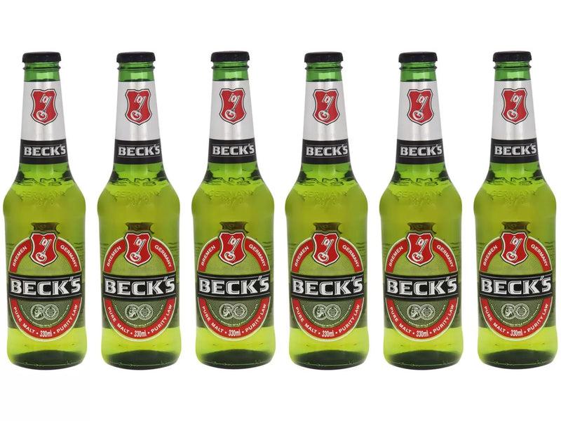 Cerveja Becks Bremen Germany Pilsner 6 Unidades - Long Neck 330ml