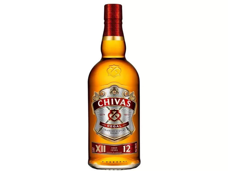 Whisky Escocês Chivas Regal 12 anos 1L