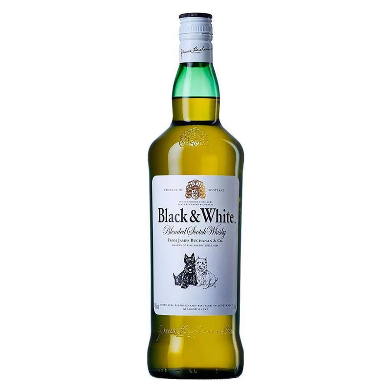 Whisky Black White 1L - Black & White