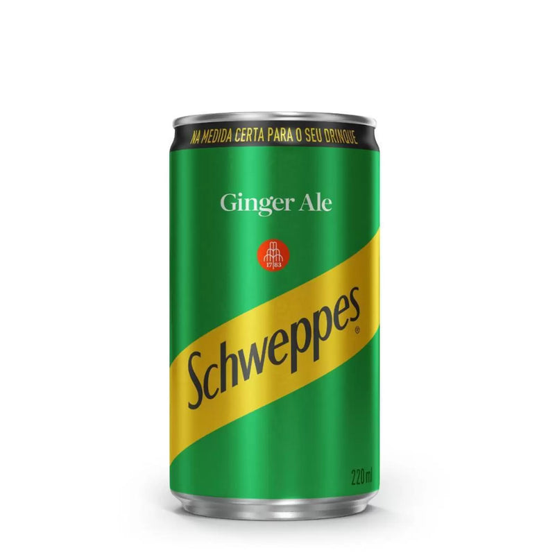 12x Refrigerante SCHWEPPES Ginger Ale Lata 220ml 12x