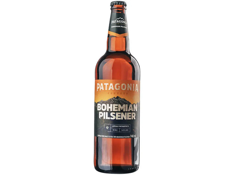 Cerveja Patagônia Bohemian Pilsener Lager - Garrafa 740ml