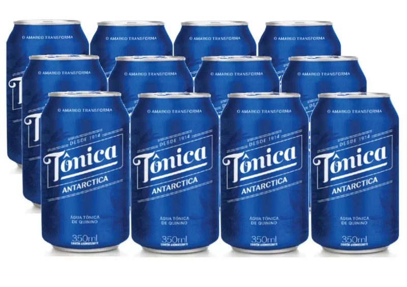 Água Tônica Antarctica - Tradicional 350ml - Fardo c 12 unidades