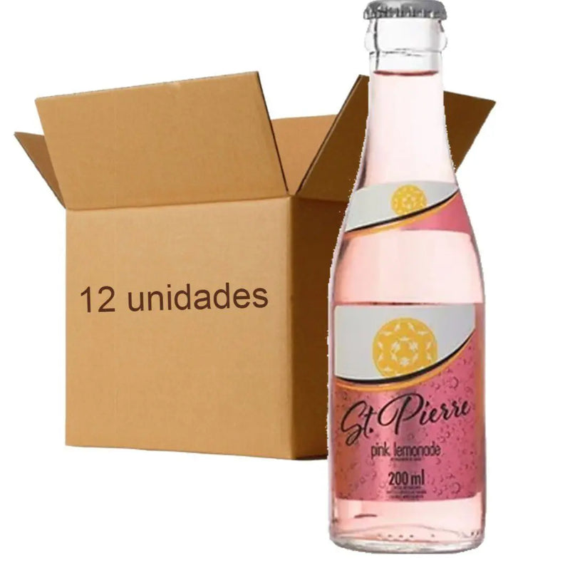 12x Tônica Pink Lemonade ST PIERRE Long Neck 200ml