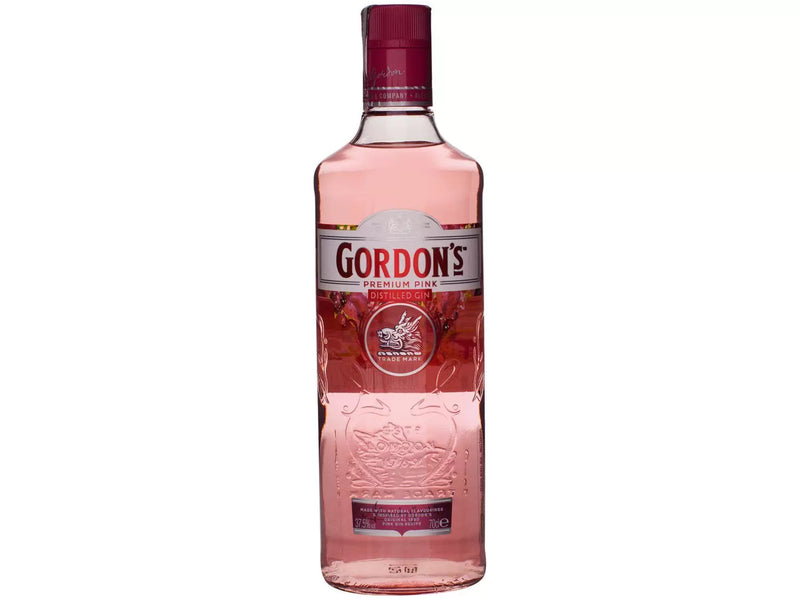 Gin Gordons Pink Rose Clássico e Seco 700ml