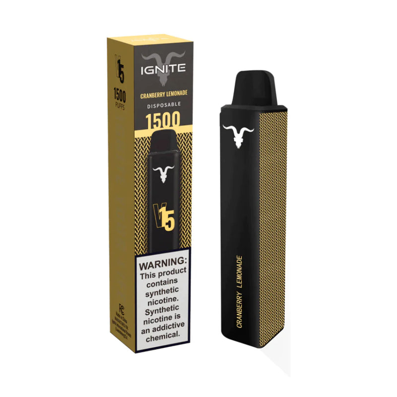 Pod Descartável - Ignite V15 Cranberry lemonade- 1500puffs