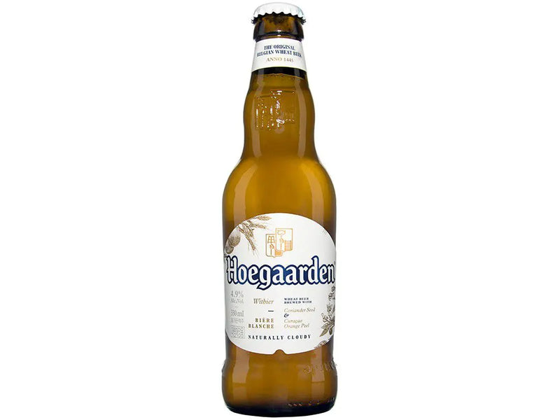 Cerveja Hoegaarden Wit Blanche Belga Witbier - Long Neck 330ml