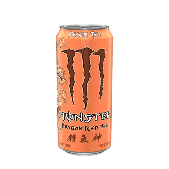 Kit c/6 Monster Energy 473ml - Dragon Ice Tea Peach
