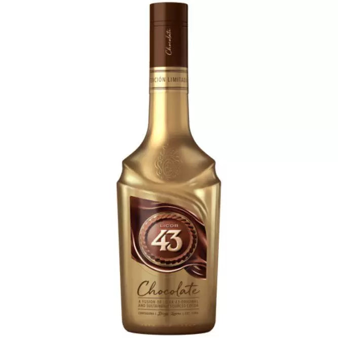 Licor 43 Chocolate - Licor Espanhol Cuarenta y Tres Diego Zamora Chocolate 700ml - Zamora Company