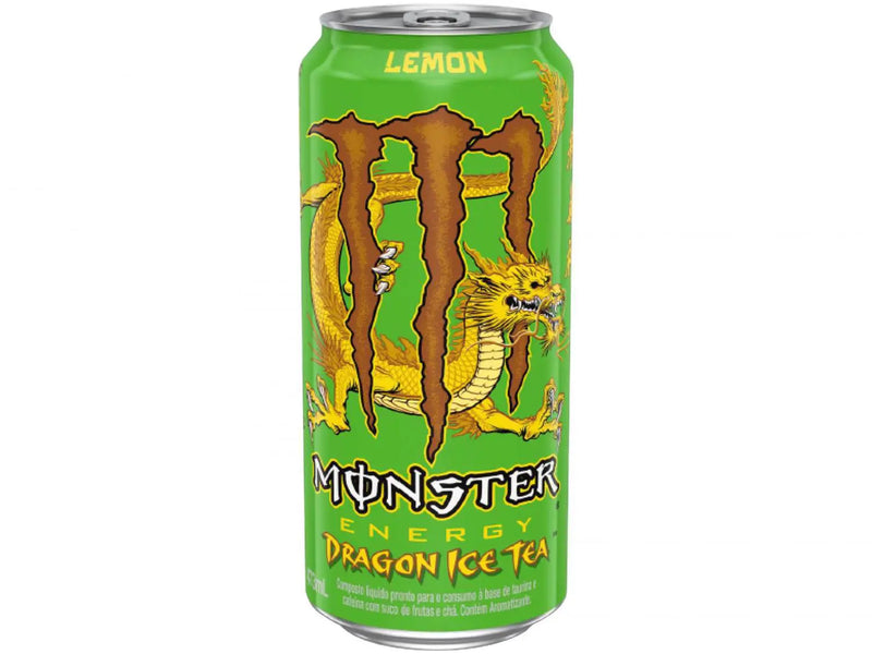 Bebida Energética Monster Dragon Ice Tea - Limão 473ml