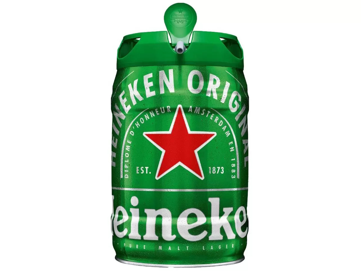 Cerveja Heineken não Retornável Pilsen Barril 5L