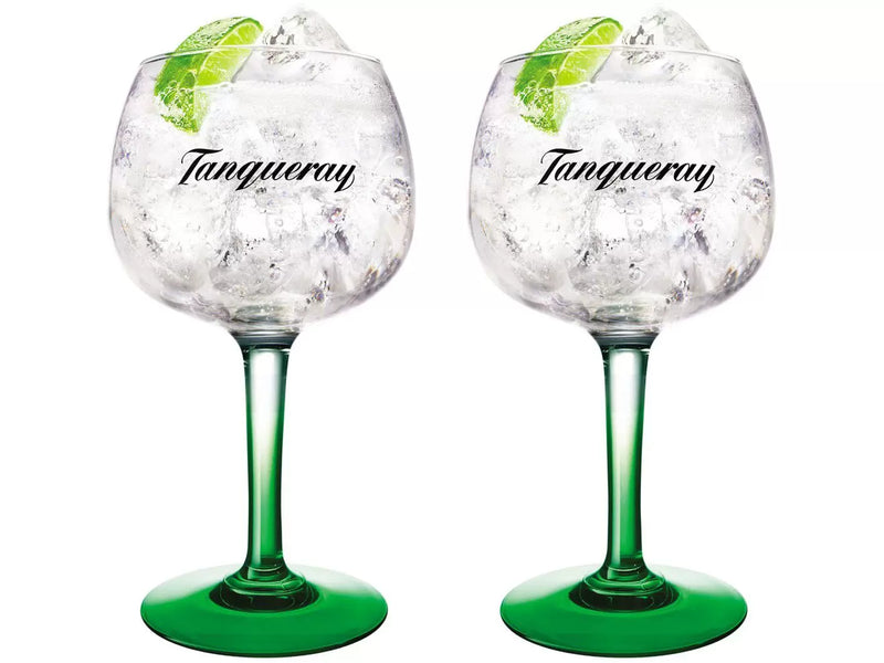 Jogo de Taças para Gin Vidro 600ml 2 Peças - Globimport Diageo Tanqueray