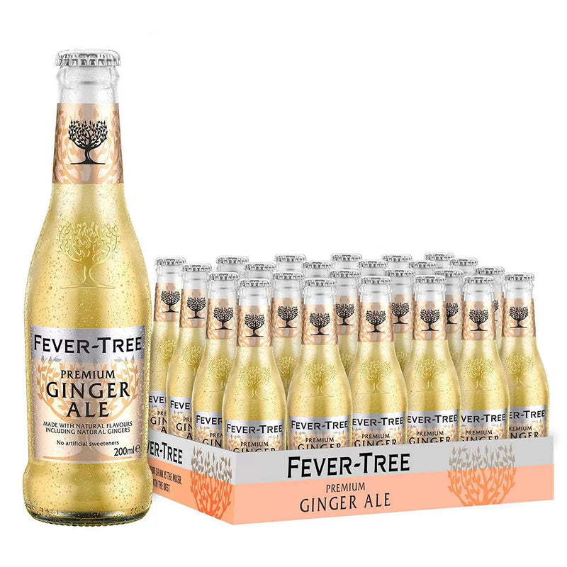 Água Tônica FEVER TREE Premium Ginger Ale 200ml (24 und) - Fever-Tree