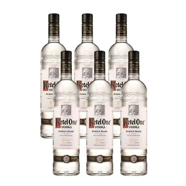 Combo Vodka Ketel One 1L: 6 Unidades