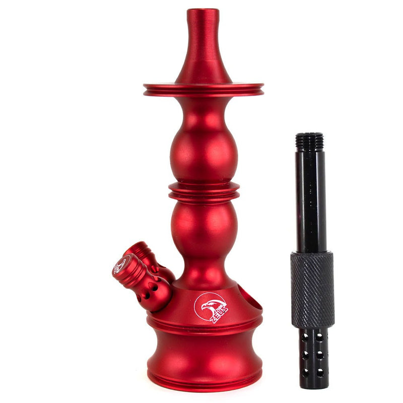 Stem Narguile Pequeno Zeus Single Red fosco dois respiros