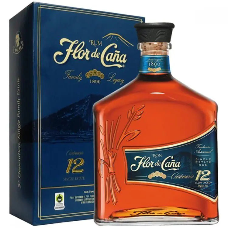 Rum flor de caña 12 anos 1l