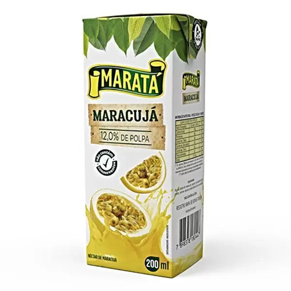 Nectar maracuja marata 27 unidades 200ml - Maratá