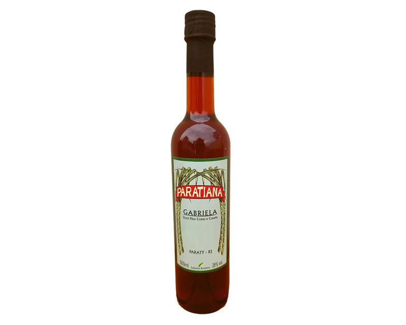 Cachaça Gabriela Cravo E Canela Paratiana 500 ml