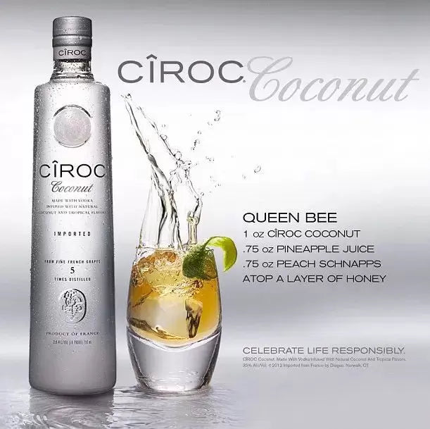 Vodka Ciroc Coconut (coco) 750ml