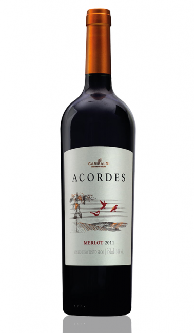 Vinho Garibaldi Acordes Reserva Merlot 750 ml