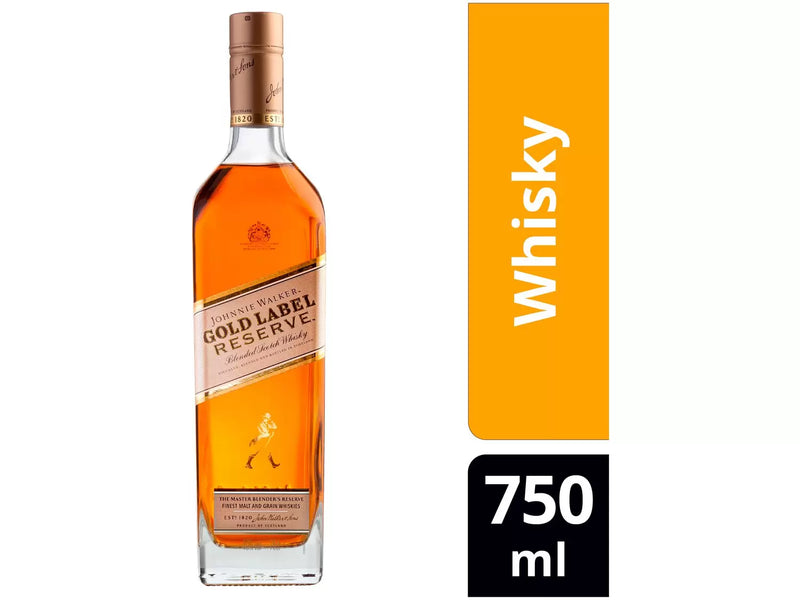 Whisky Johnnie Walker Escocês Reserve Gold Label 750ml