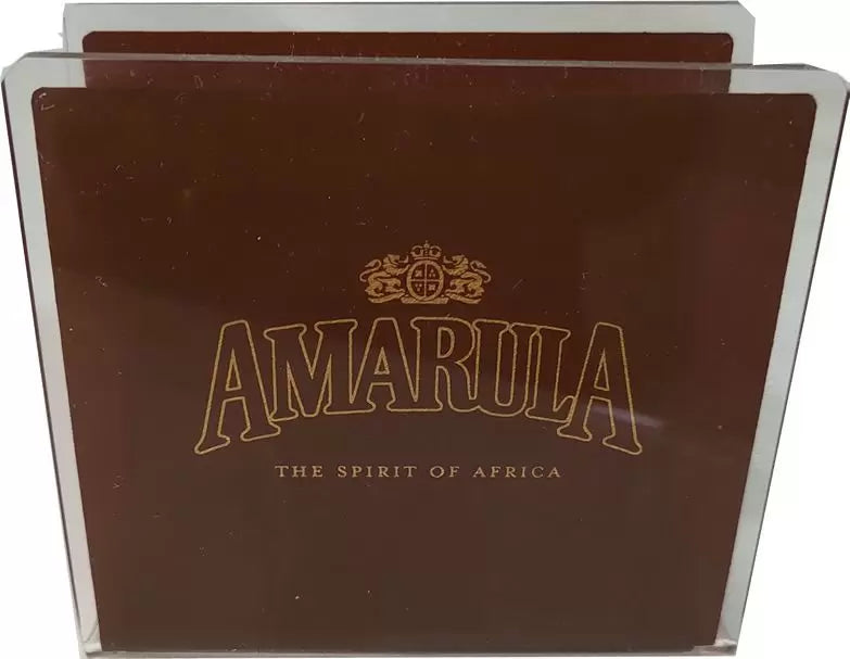 Kit Licor Amarula 375 ml + Porta Guardanapo Personalizado