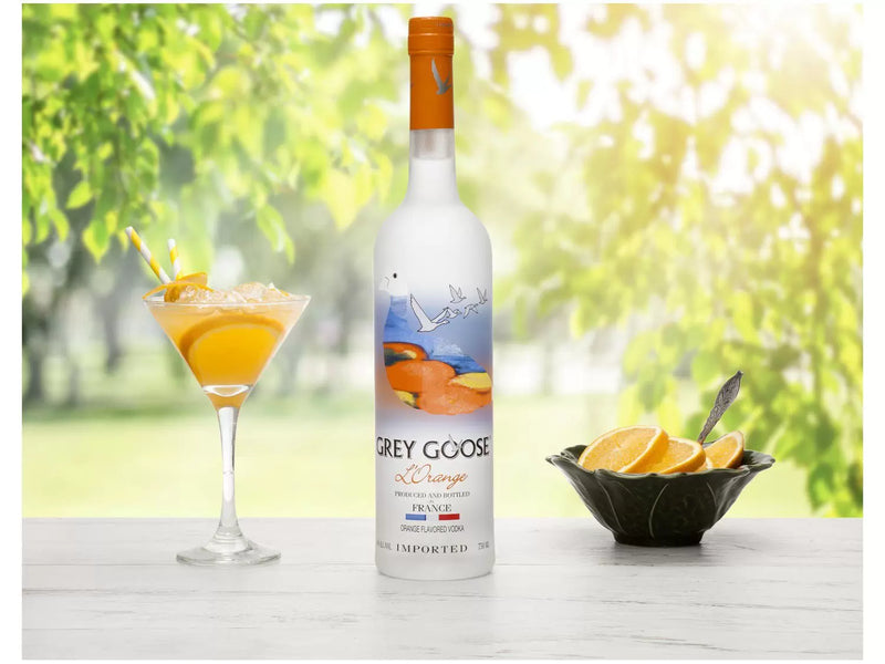 Vodka Francesa Grey Goose LOrange 750ml