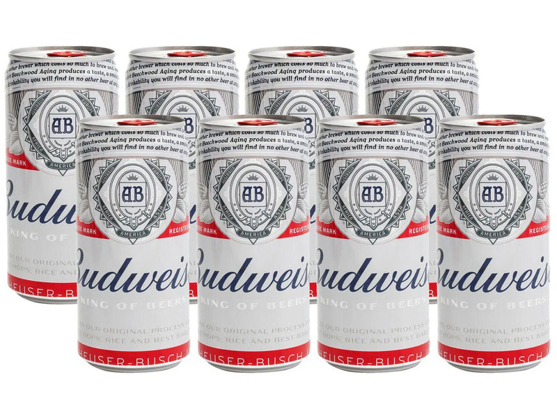 Kit Cerveja Stella Artois + Budweiser Lager - 16 Unidades 269ml