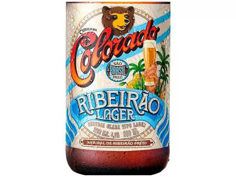 Cerveja Colorado Ribeirão Lager Garrafa - 600ml