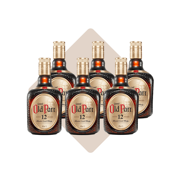 Combo Whisky Old Parr 1L - 6 Unidades