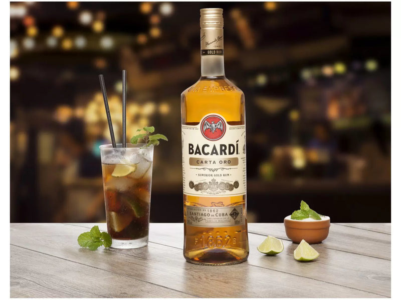 Rum Bacardi Carta Ouro 980ml