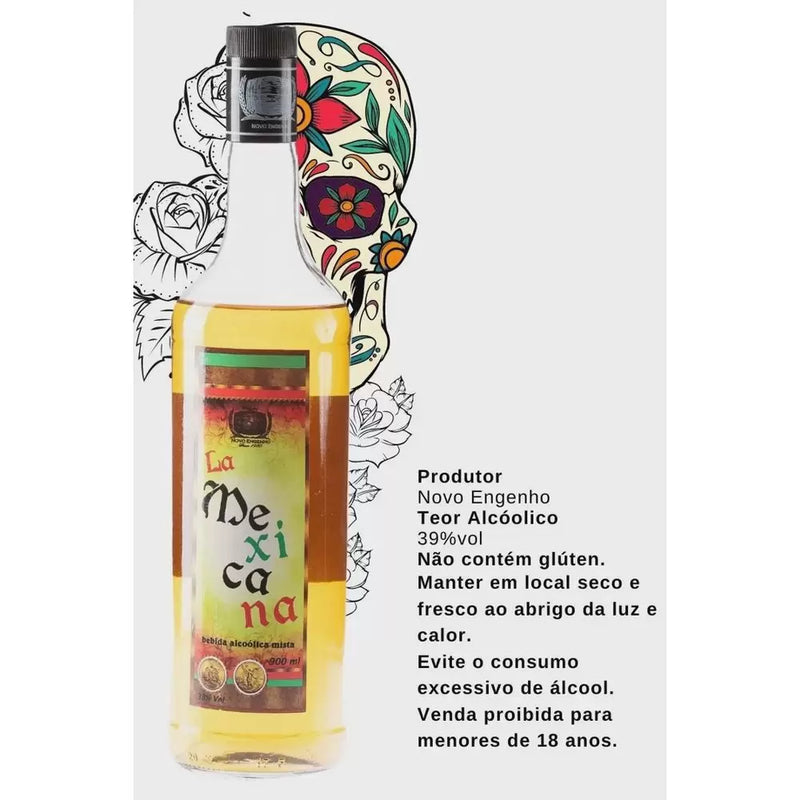 Tequila La Mexicana 900ml - Novo Engenho