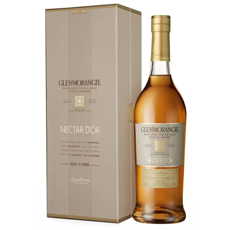 Kit 03 Unidades Whisky Glenmorangie Nectar DOr 12 anos 750ml