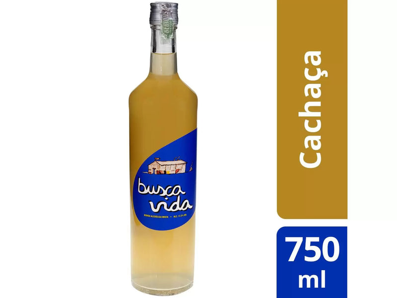 Cachaça Busca Vida Limão e Mel 750ml