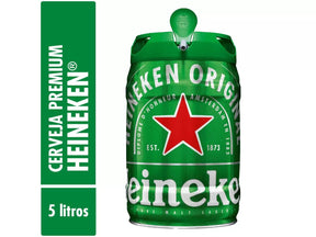 Cerveja Heineken não Retornável Pilsen Barril 5L