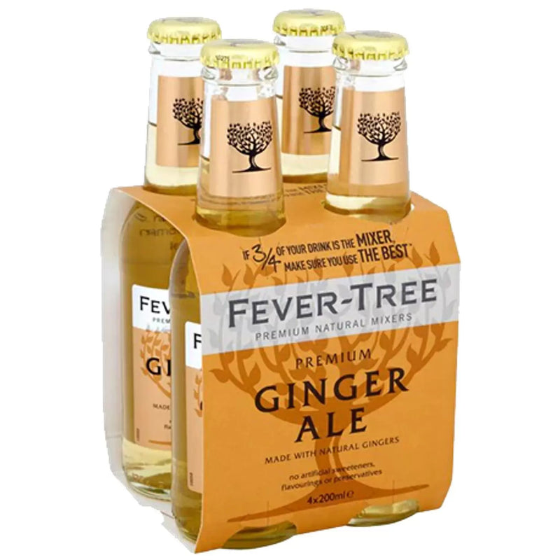 Água Tônica FEVER TREE Premium Ginger Ale 200ml (24 und) - Fever-Tree