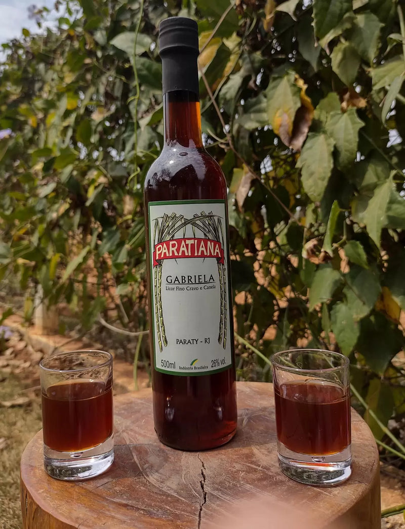 Cachaça Gabriela Cravo E Canela Paratiana 500 ml