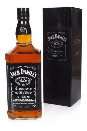 Combo Whisky Jack Daniel's 1l + 4 Red Bulls + Agua De Coco