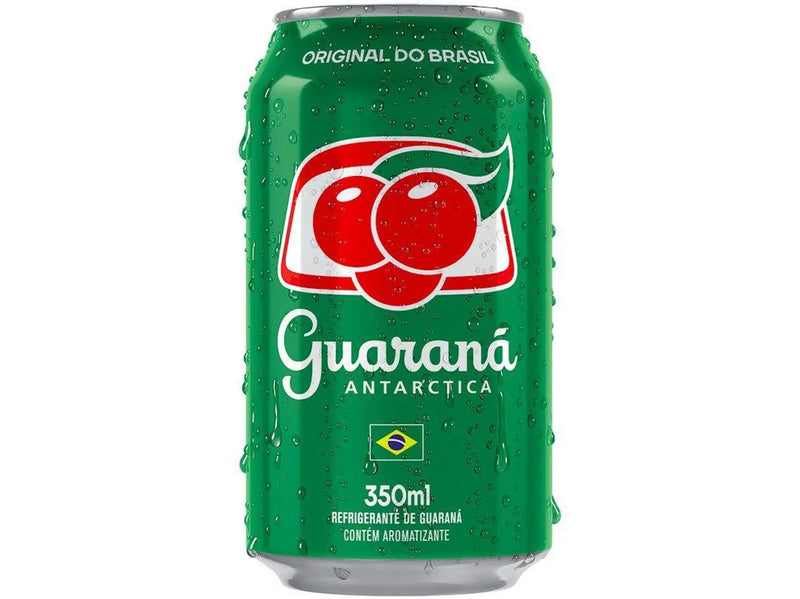 Refrigerante Lata Guaraná Antarctica - Original do Brasil 12 Unidades 350ml - Guaraná Antárctica