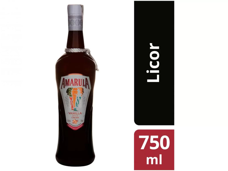 Licor Cream Amarula Baunilha e Gengibre - Vanilla Spice 750ml