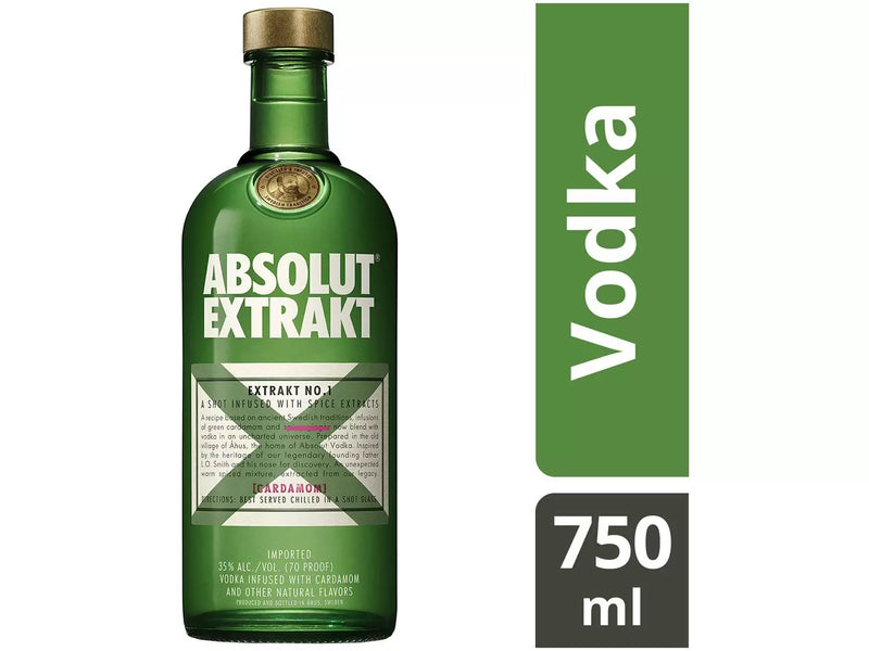 Vodka Absolut Extrakt - 750ml