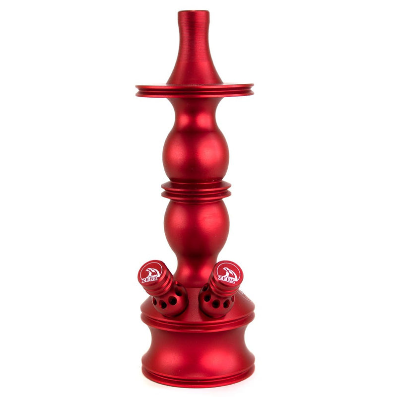 Stem Narguile Pequeno Zeus Single Red fosco dois respiros