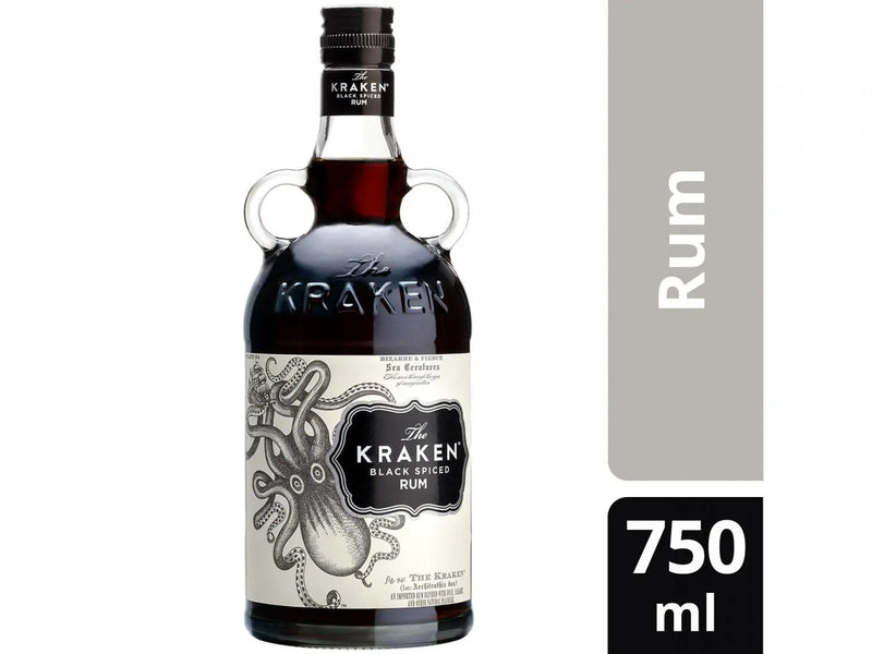 Rum The Kraken 750ml - Black Spiced