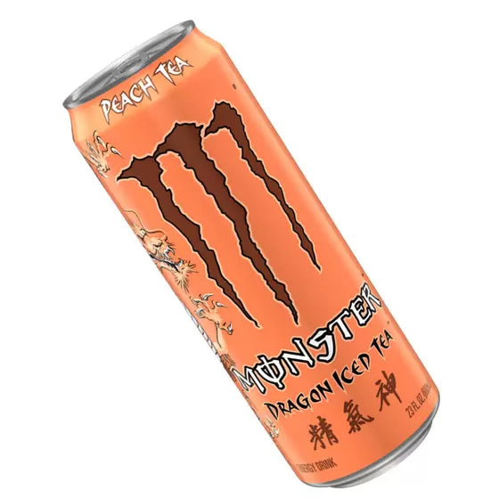 Kit c/6 Monster Energy 473ml - Dragon Ice Tea Peach