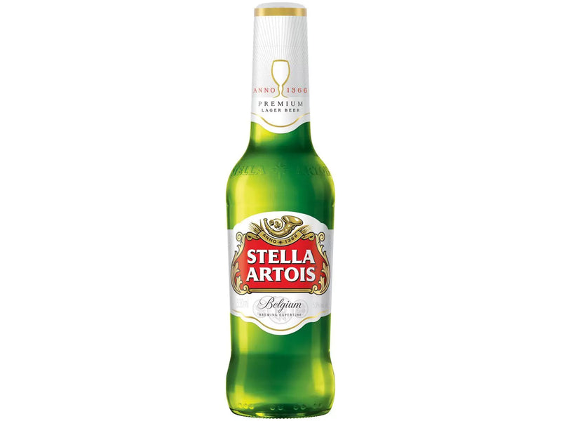 Cerveja Stella Artois Lager 6 Unidades - Long Neck 330ml