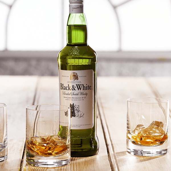 Combo Whisky Black & White 1L - 6 Unidades