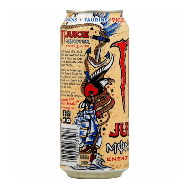 Bebida Monster Energy 473ml - Juice Pacific Punch