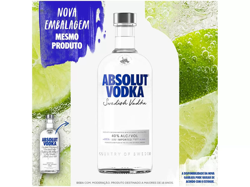 Vodka Sueca Absolut Original 1L