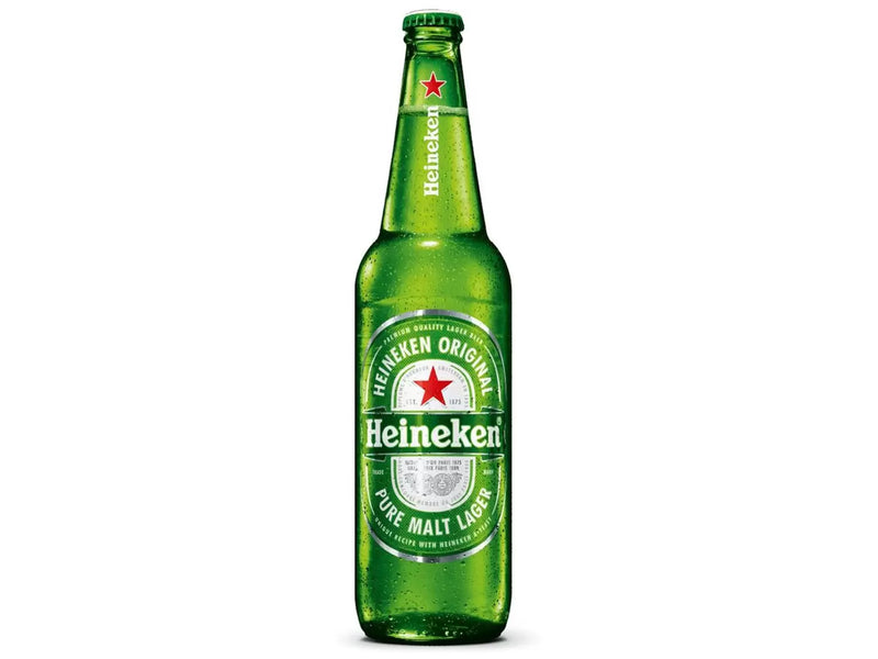 Cerveja Heineken Puro Malte Pilsen - 12 Unidades Garrafa 600ml